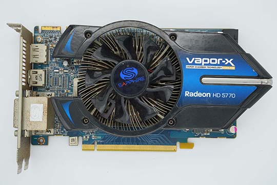 蓝宝石SAPPHIRE HD5770 1GB Vapor-X OC Version显示卡（ATI Radeon HD5770芯片）